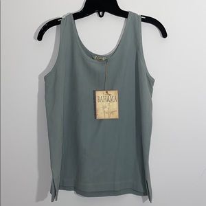 NWT Tommy Bahama 100% Silk Tank